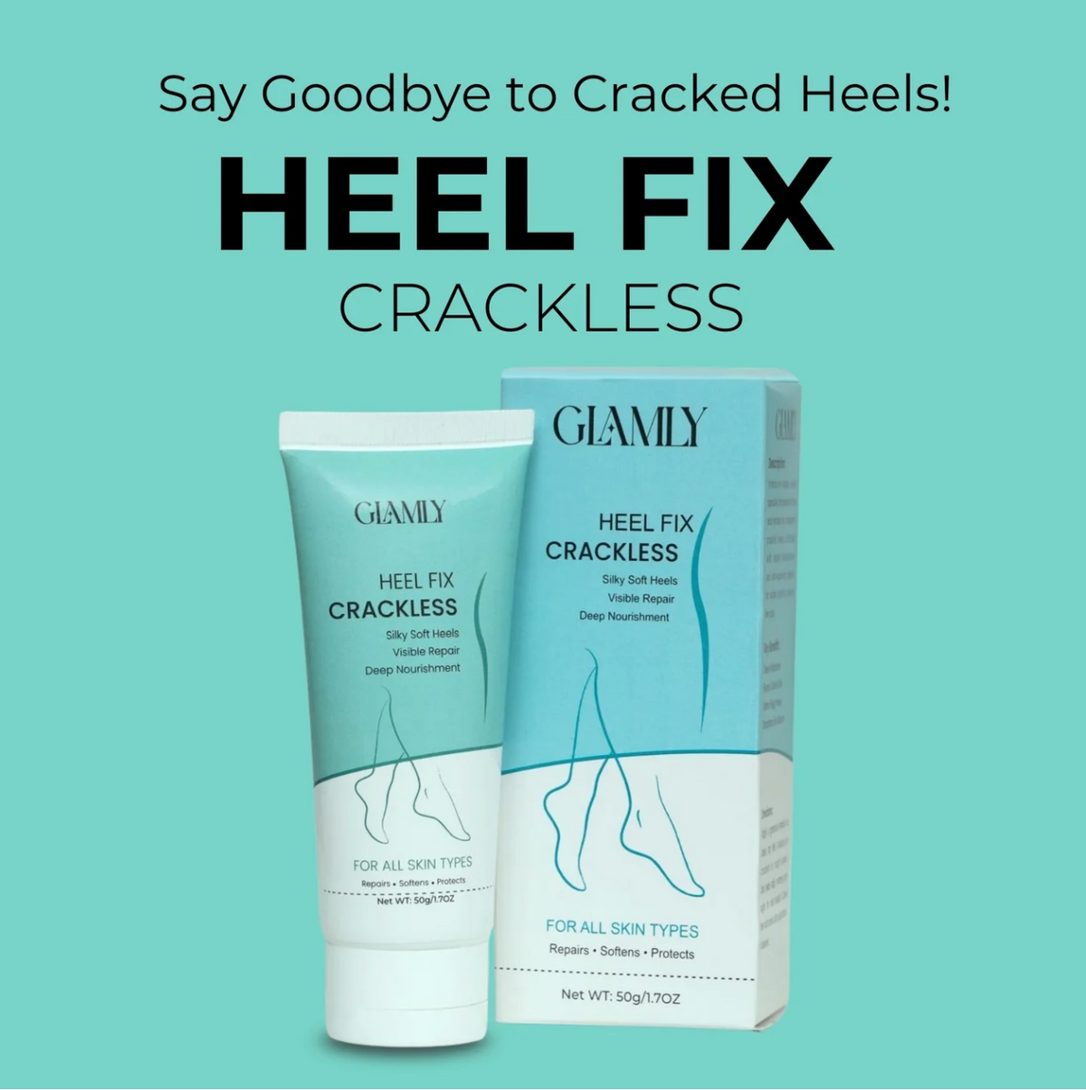 Heel Fix Cream For Cracked And Rough Feets