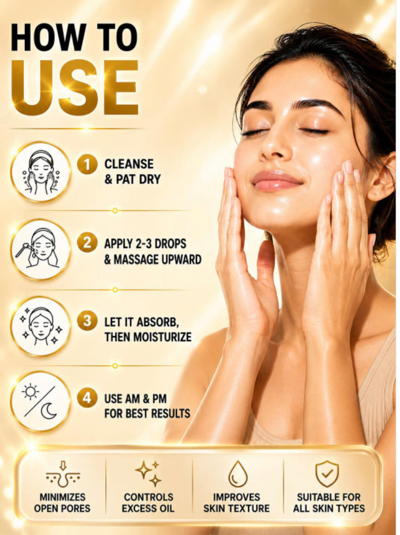 Open Pore Minimiser Face Serum