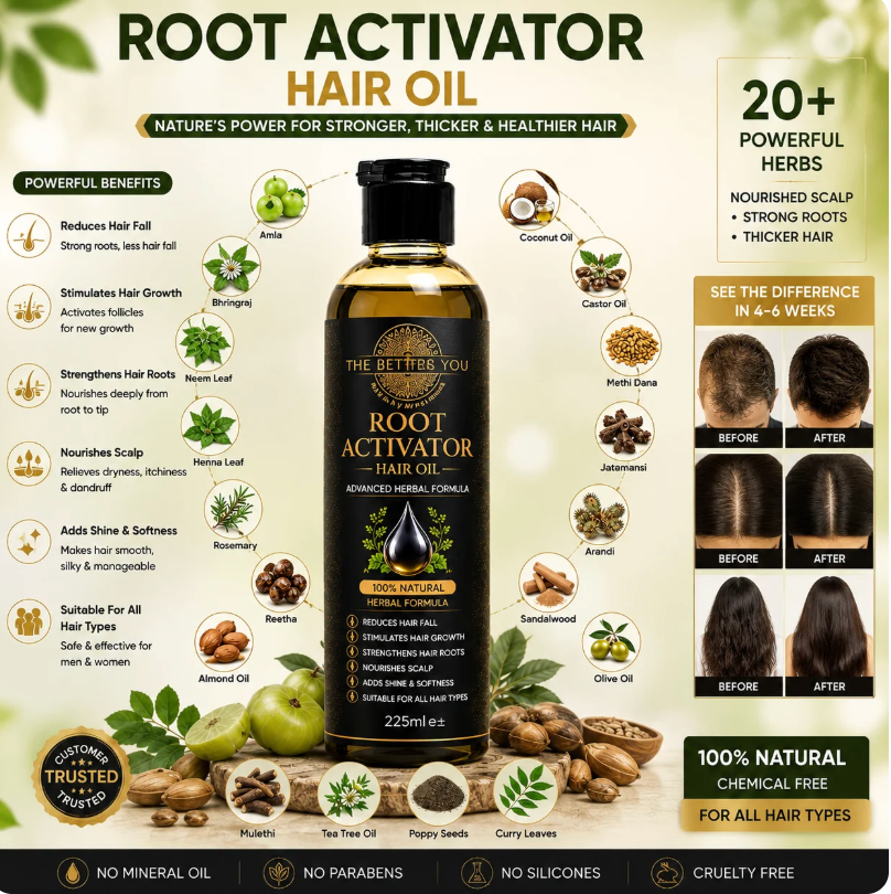 Root Activator Hair oil