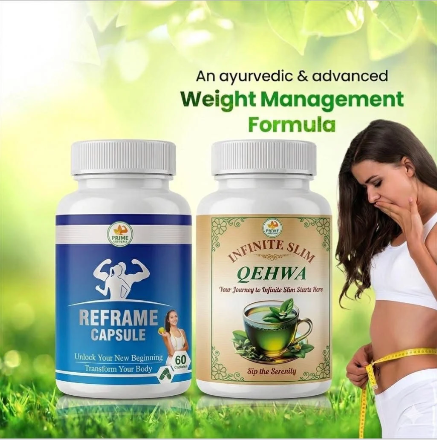 Infinite Slim Qehwa + Reframe Capsules
