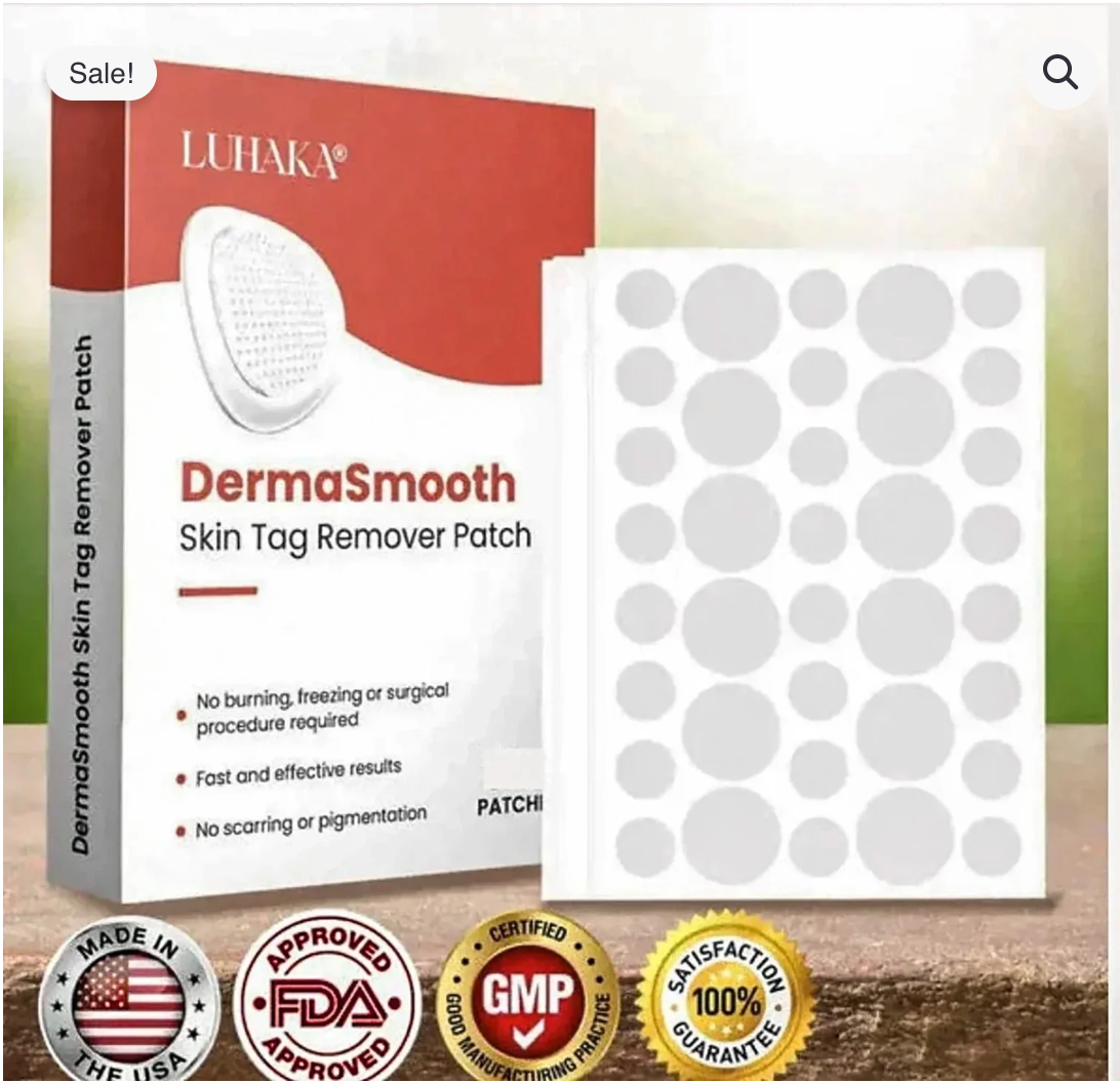 Derma Smooth Skin Tag Removal Patch – 72 Patches